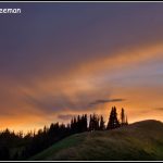 2nd Place Scenic - Grouse Ridge Sunset by Mike Beeman